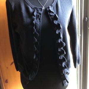 Sparrow Black Cardigan
